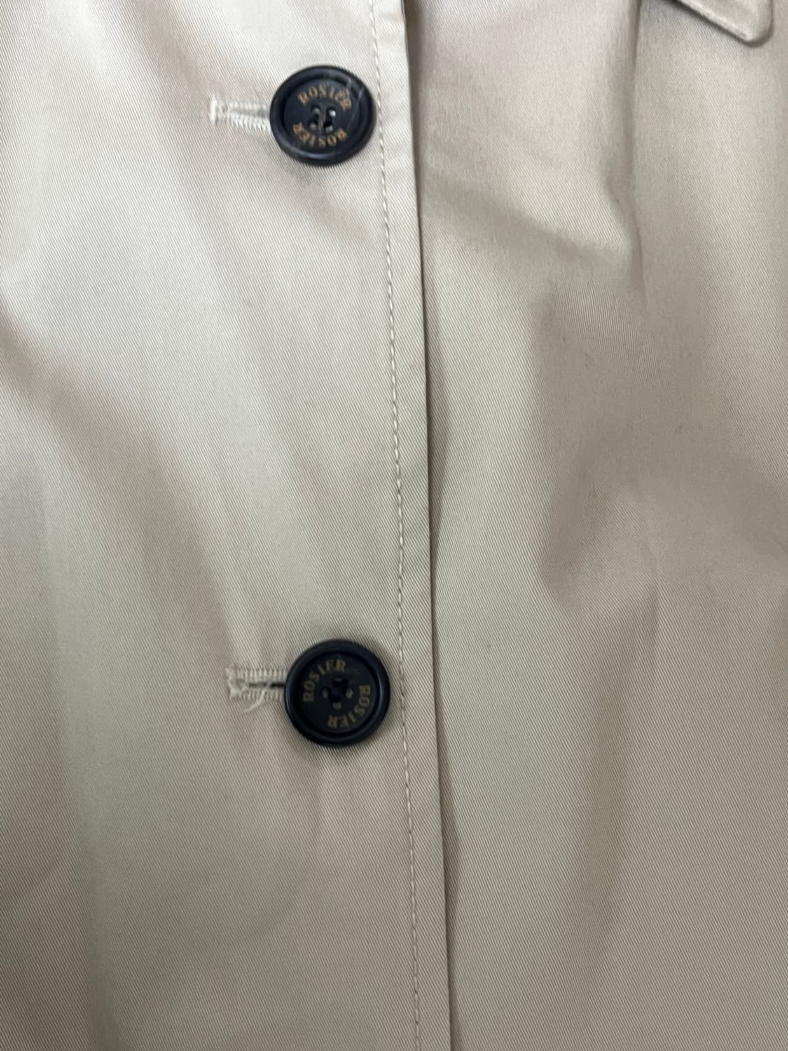 (새상품) 로지에 로코코 벨티드 롱 트렌치코트 상품이미지6