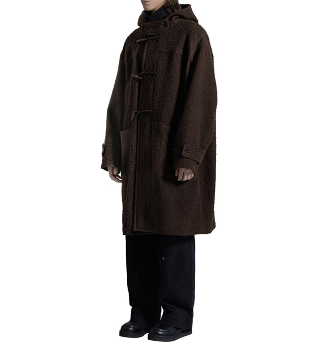 [5] 브라운야드 카센티노 더플 코트 브라운 상품이미지3