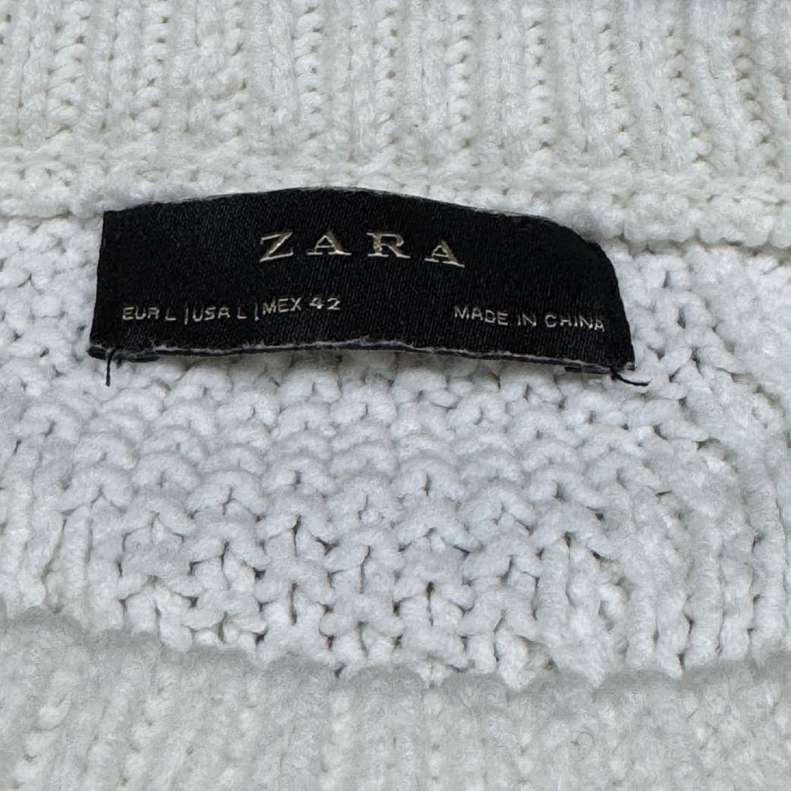  (바배) 자라 니트  상품이미지3