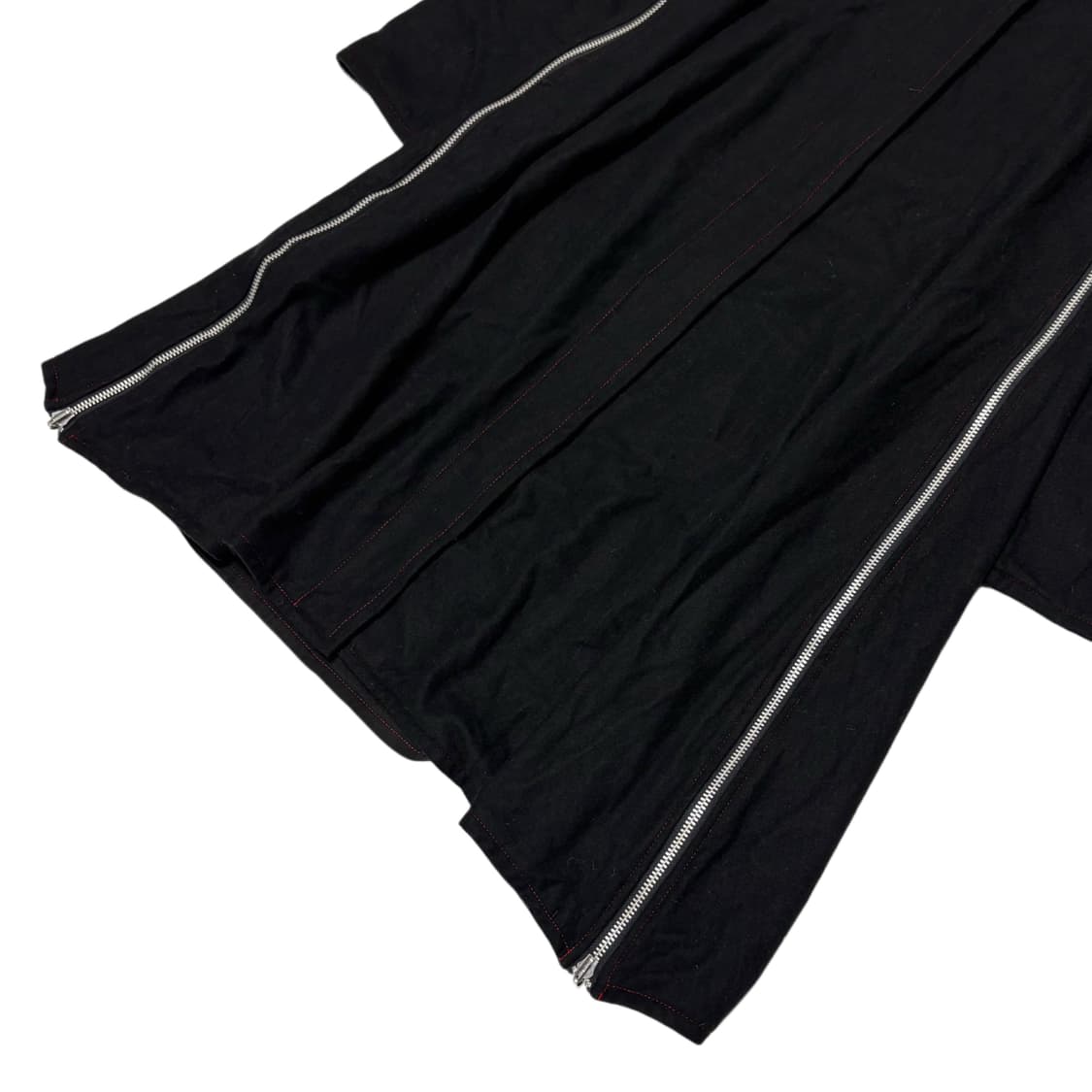 H.naoto wool side zip-up long coat 상품이미지4