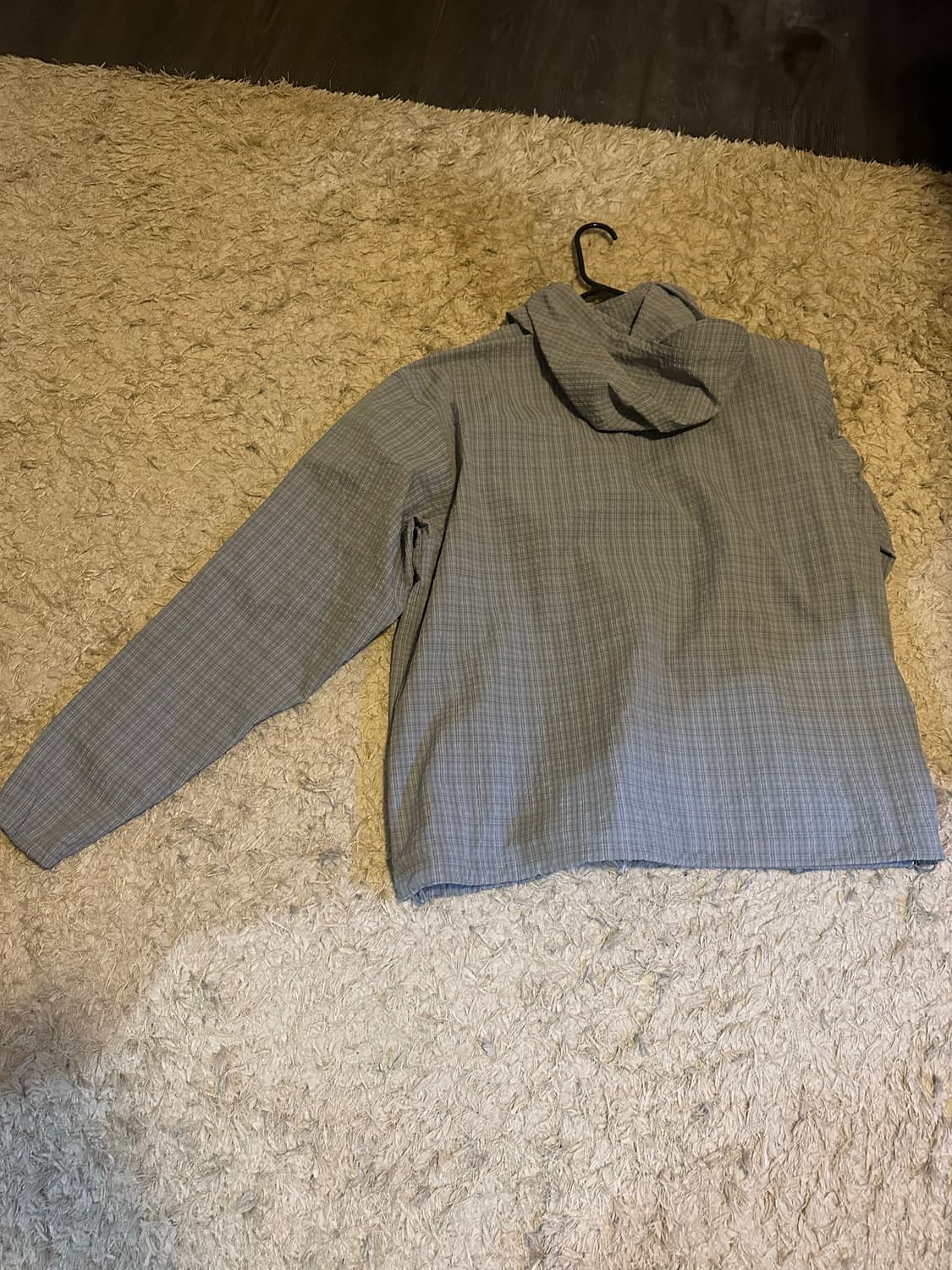 더콜디스트모먼트 체크 바람막이 L 상품이미지3