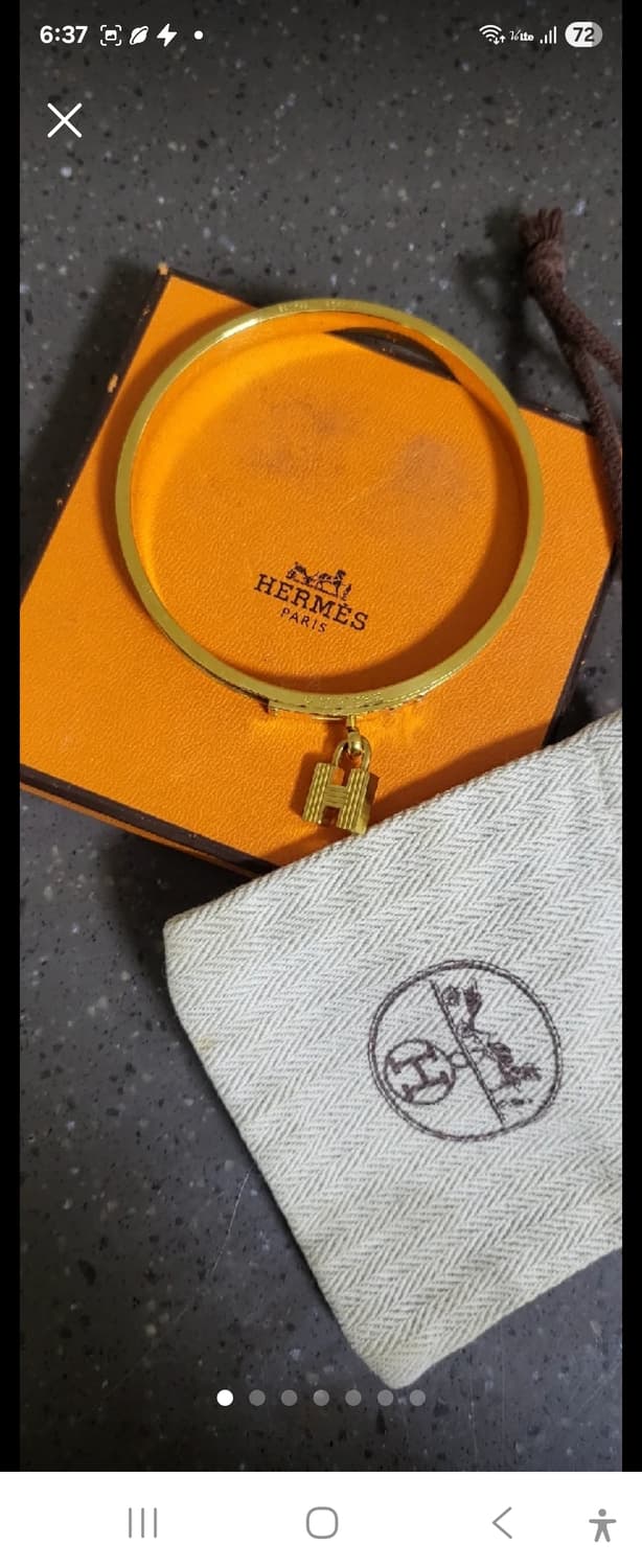 (정품)에르메스 켈리 뱅글 브레이슬릿 상품이미지1