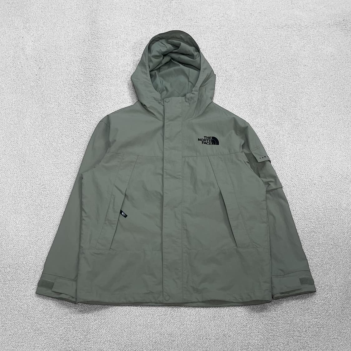 노스페이스 화이트라벨 맨톤 바람막이 자켓 카키 상품이미지1