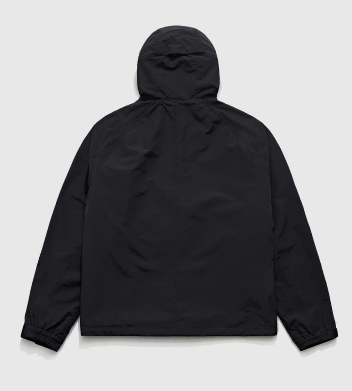 새상품(L)언어펙티드 더블 지퍼 후드 파카 블랙 상품이미지5