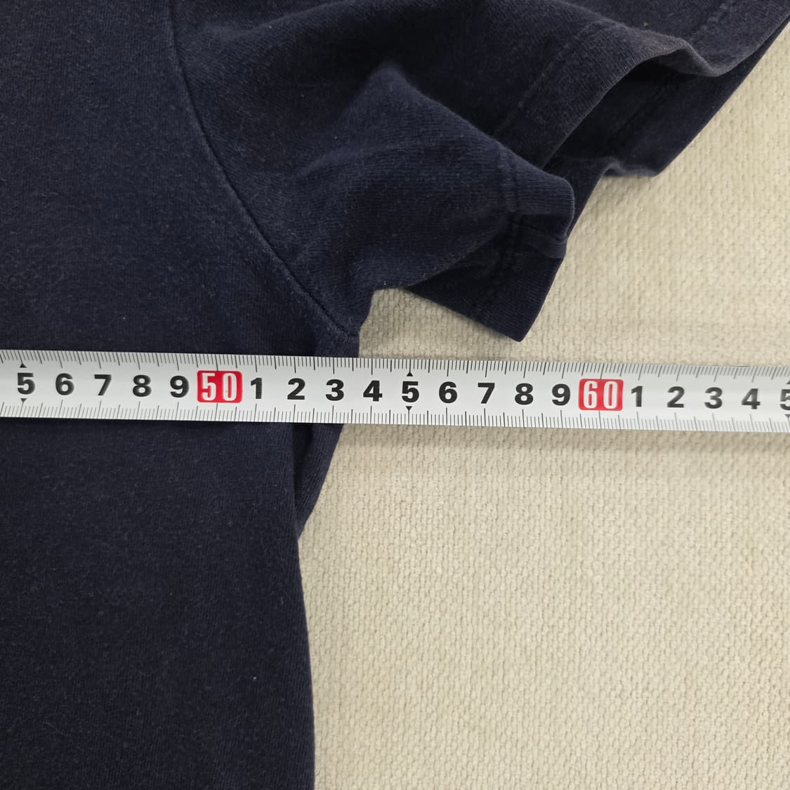 실측 타미힐피거 링거 반팔티 0224J 상품이미지6