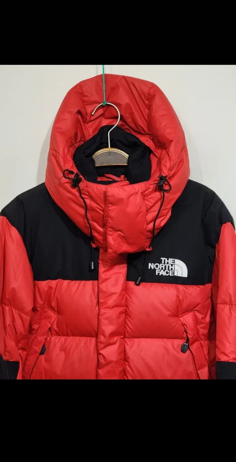 (90) 노스페이스 거위털 롱패딩 점퍼 검빨 700 구스다운 패딩코트  상품이미지2
