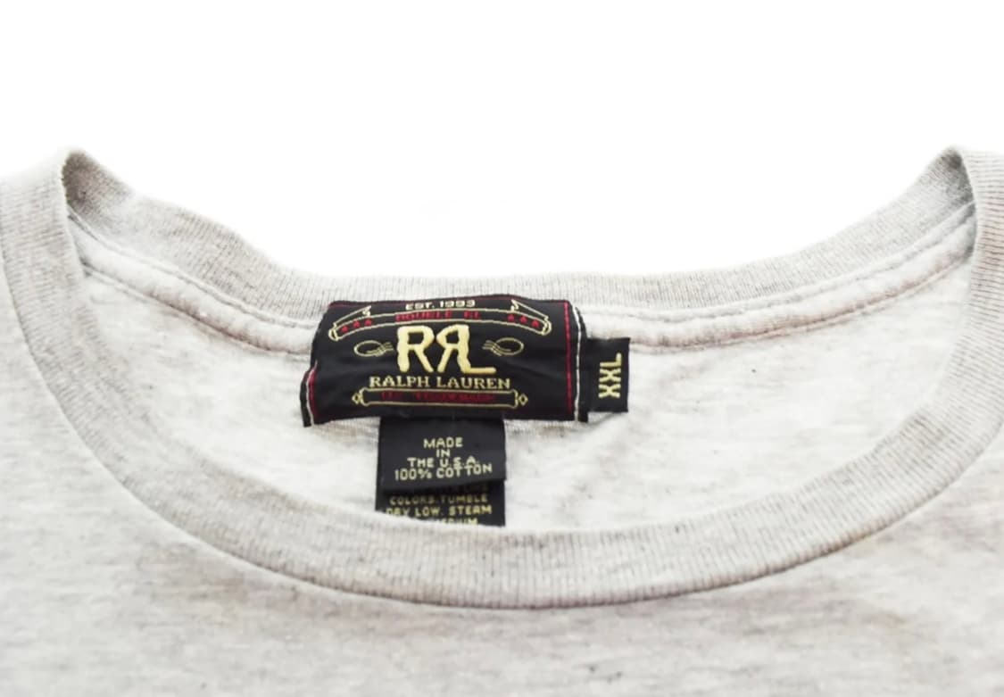 90s RRL 더블알엘 카우보이 반팔티 상품이미지3