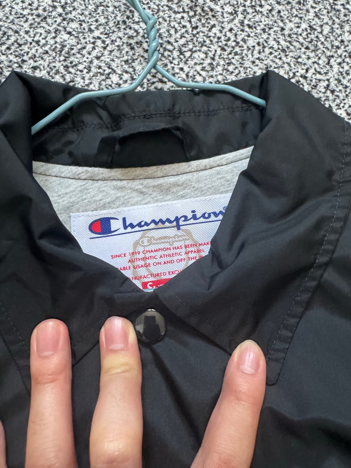 슈프림 코치자켓 챔피언 콜라보 24ss 상품이미지3