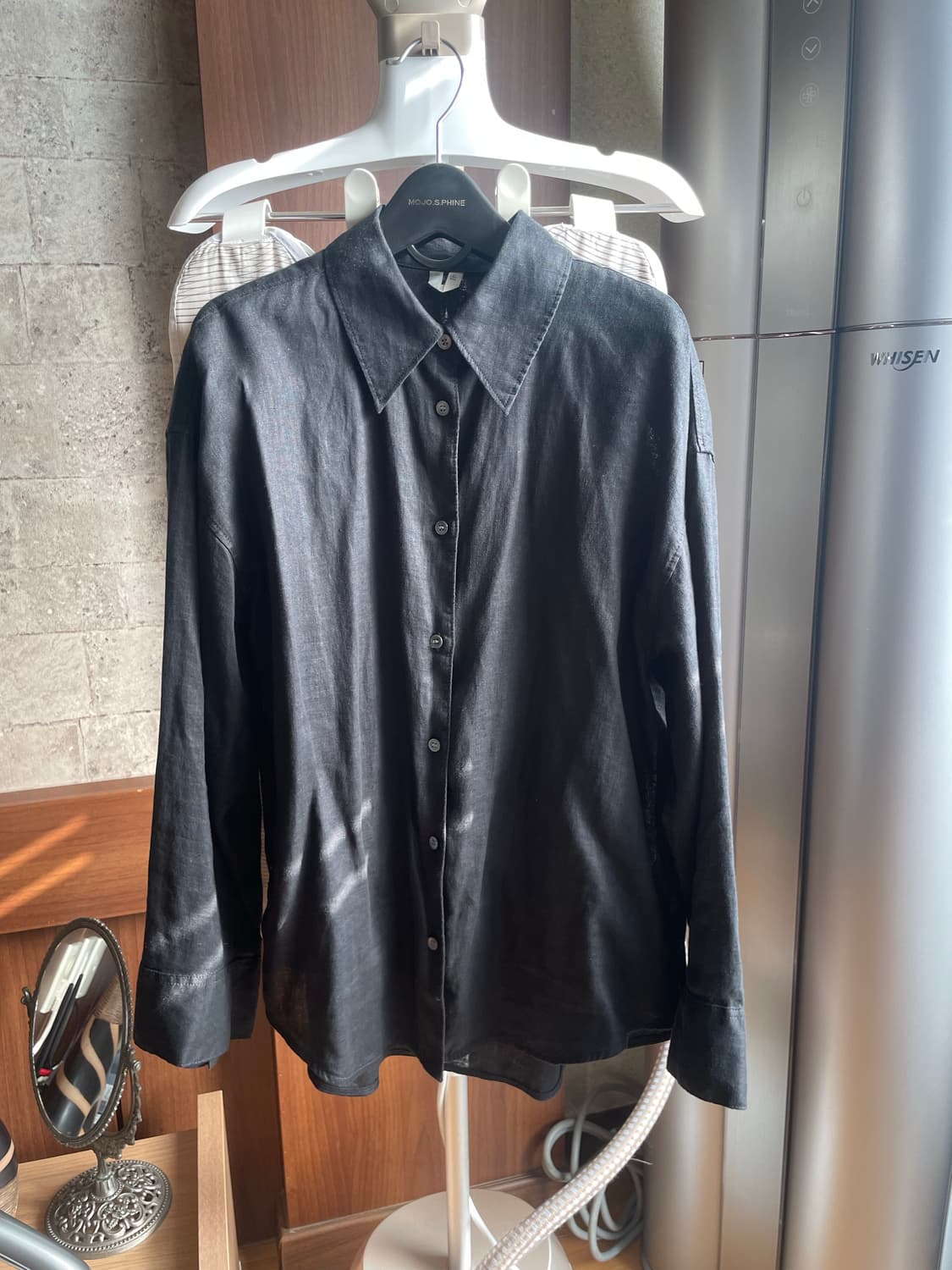 아르켓 린넨 오버핏 셔츠 상품이미지1