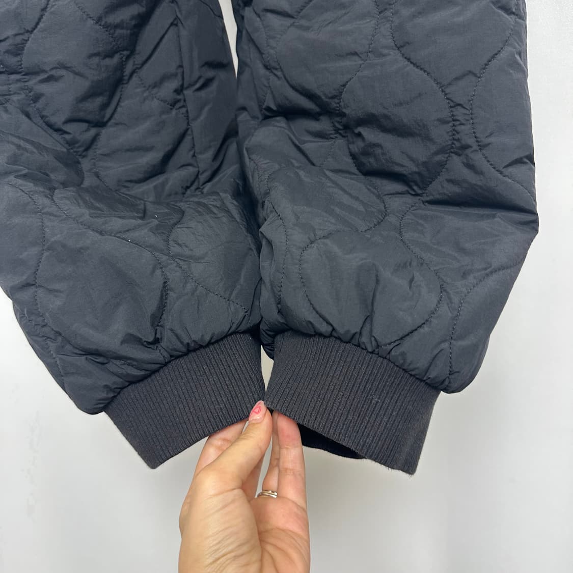  네셔널지오그래픽 남자 밴딩조거팬츠 패딩바지 91 상품이미지5