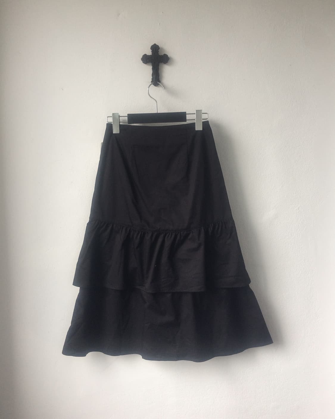Shirring point layer long skirt 상품이미지3