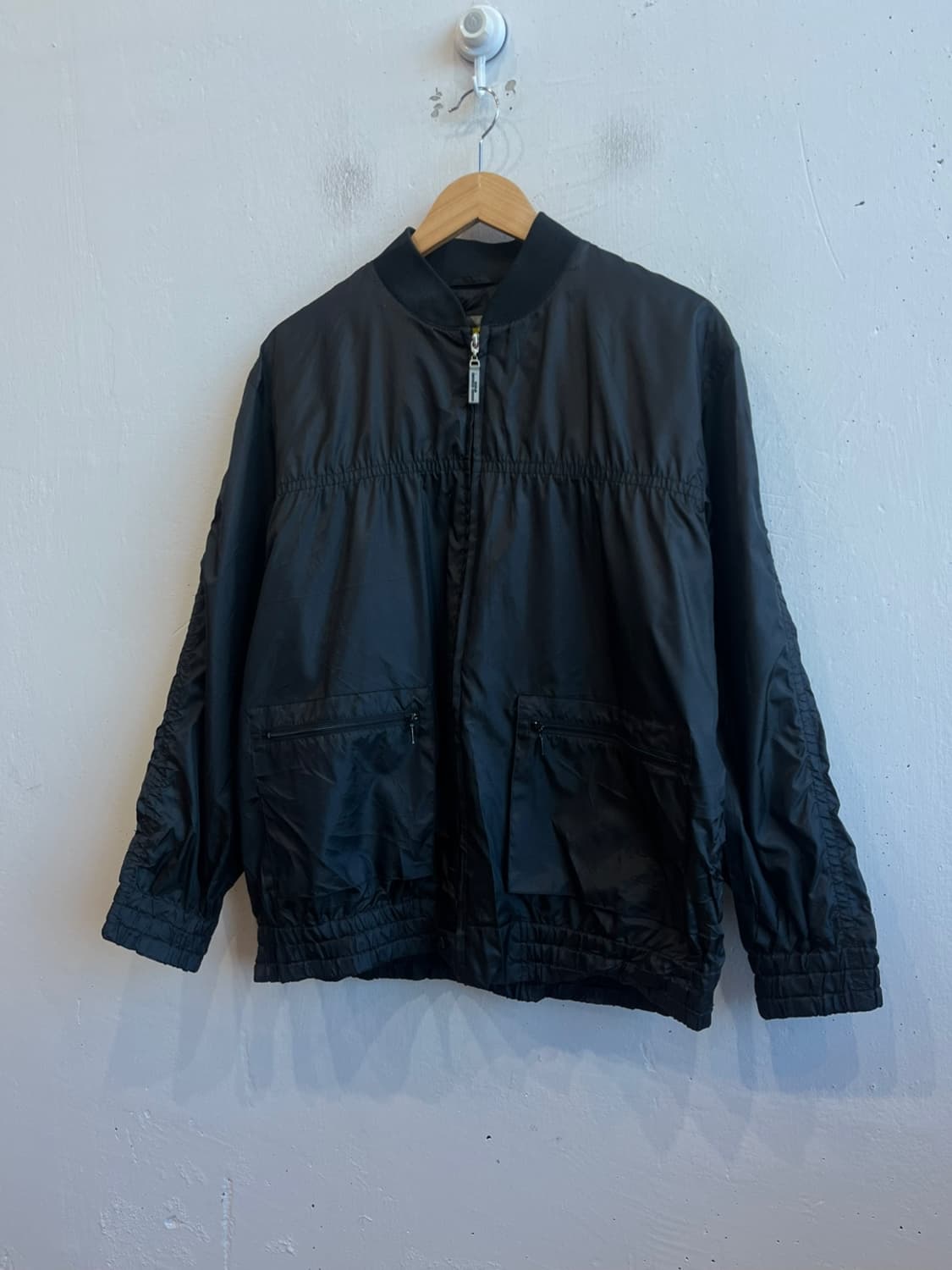 HIROKO KOSHINO 히로코 코시노 셔링 나일론 자켓 상품이미지1