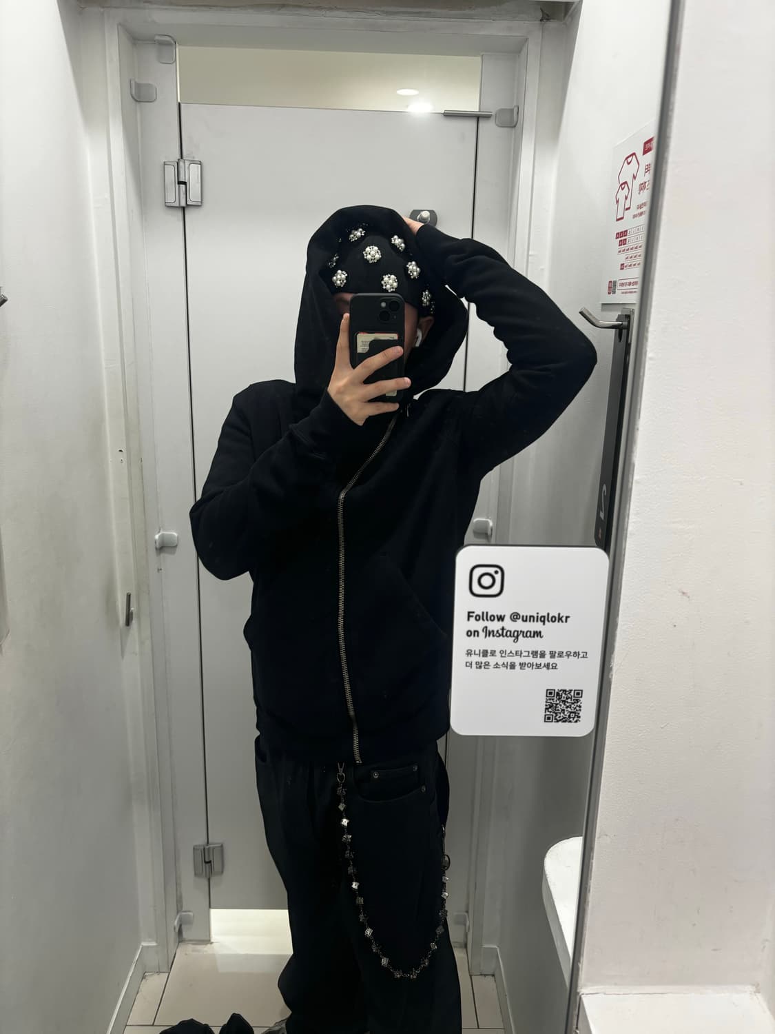 릭오웬스 마운틴후드집업 기모M 상품이미지3