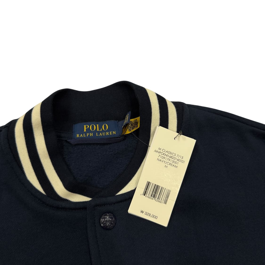 폴로 랄프로렌 플리스 베이스볼 야구점퍼 주우재 자켓 네이비 M 상품이미지2