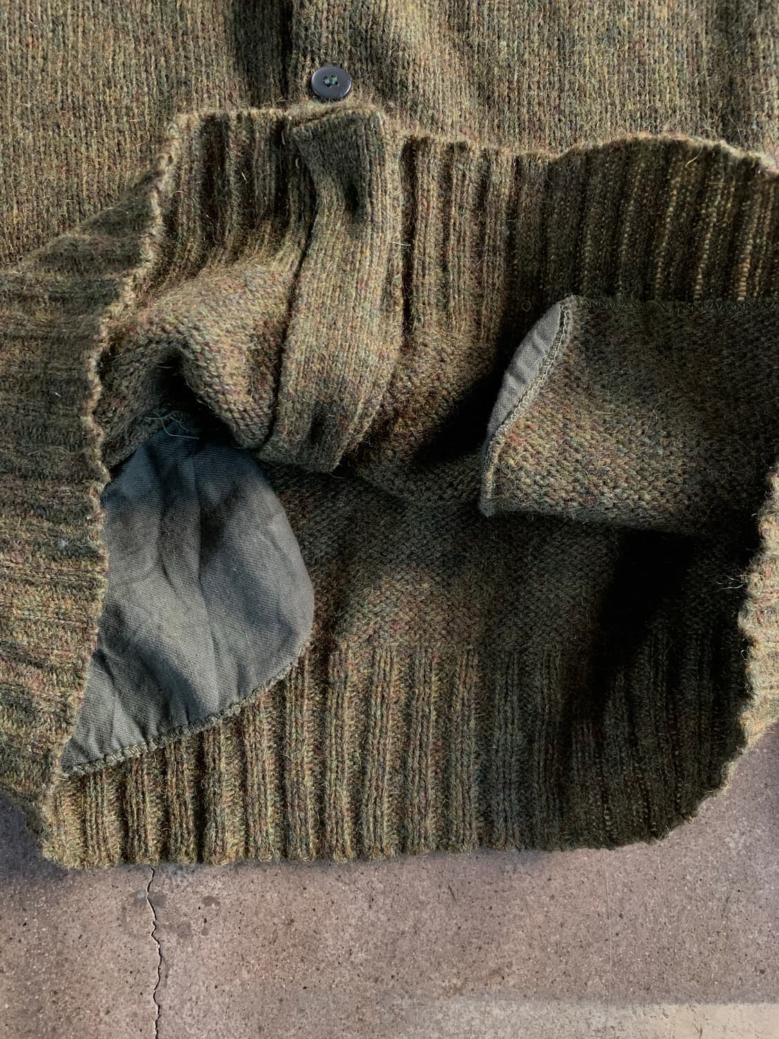 60s 맥그리거 울/모헤어 니트 카디건 상품이미지7