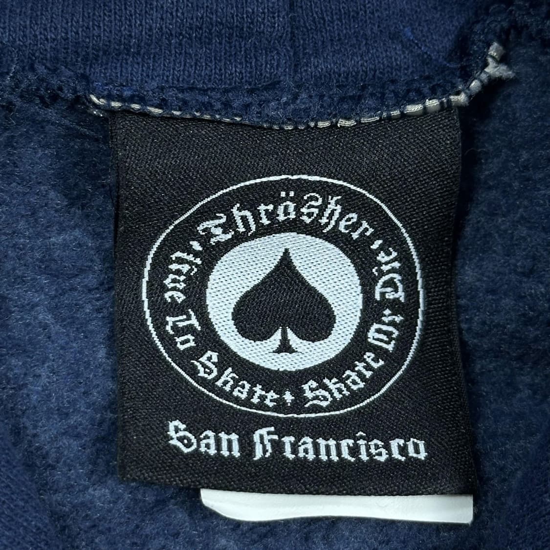 트레셔 플레임 사이드라인 네이비 후드티 (L) 상품이미지5