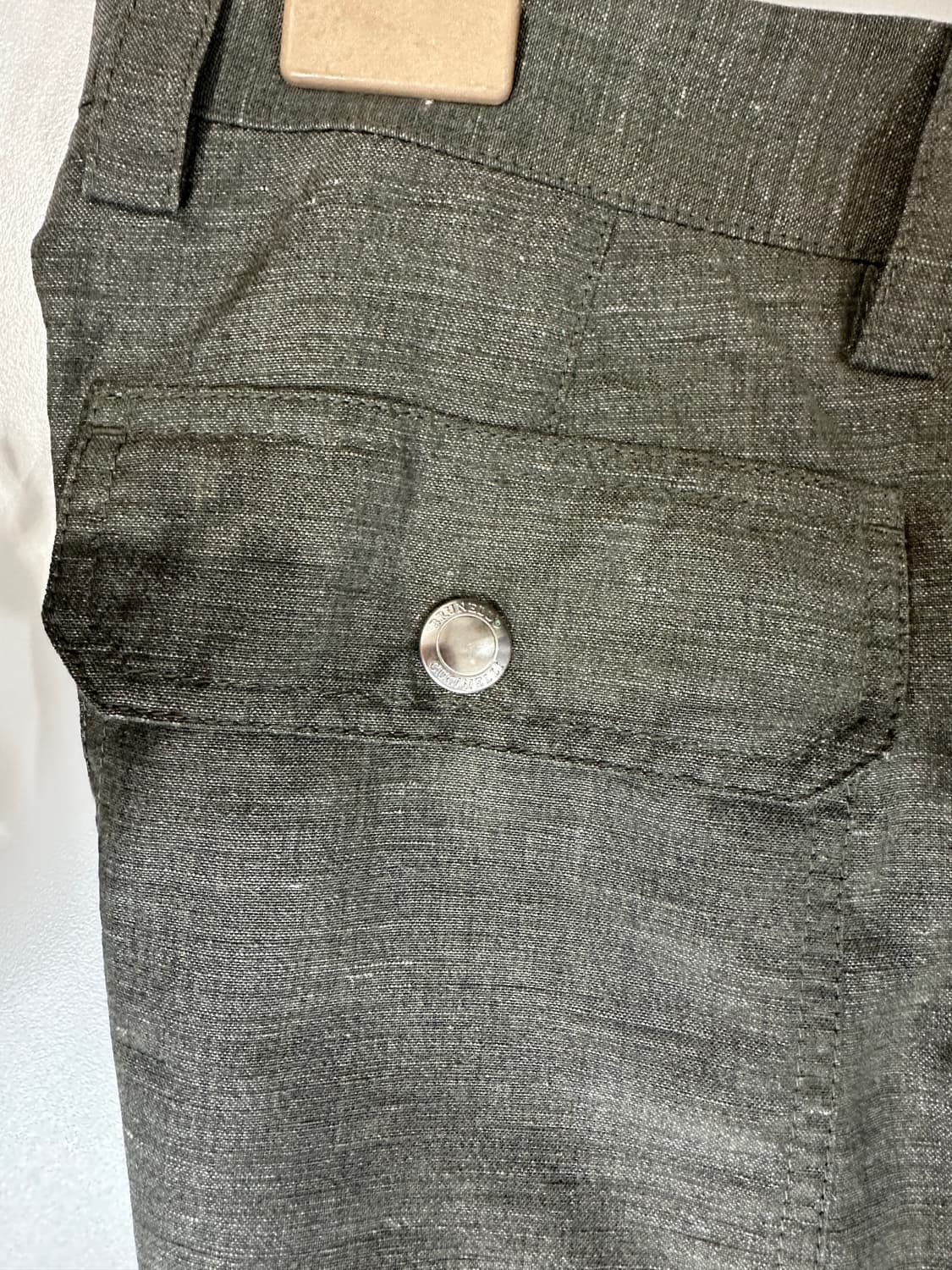 브루넬로 쿠치넬리 린넨 블렌드 버진울 팬츠 레저핏 슬랙스 상품이미지5