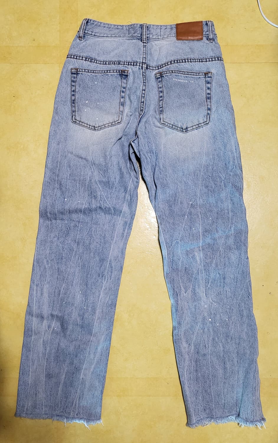 44 페이탈리즘 #0237 trabus paint jeans 상품이미지2