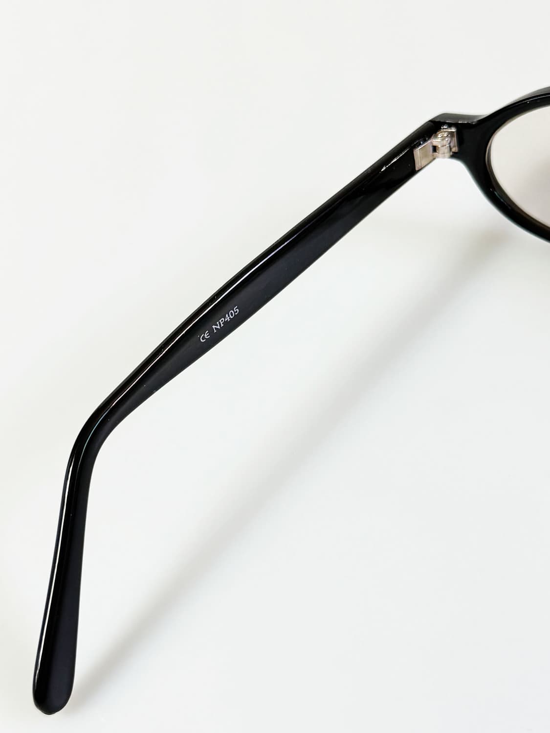 90s FIRE GAS 블랙 오벌 뿔테 투명 틴트 빈티지 선글라스 상품이미지7