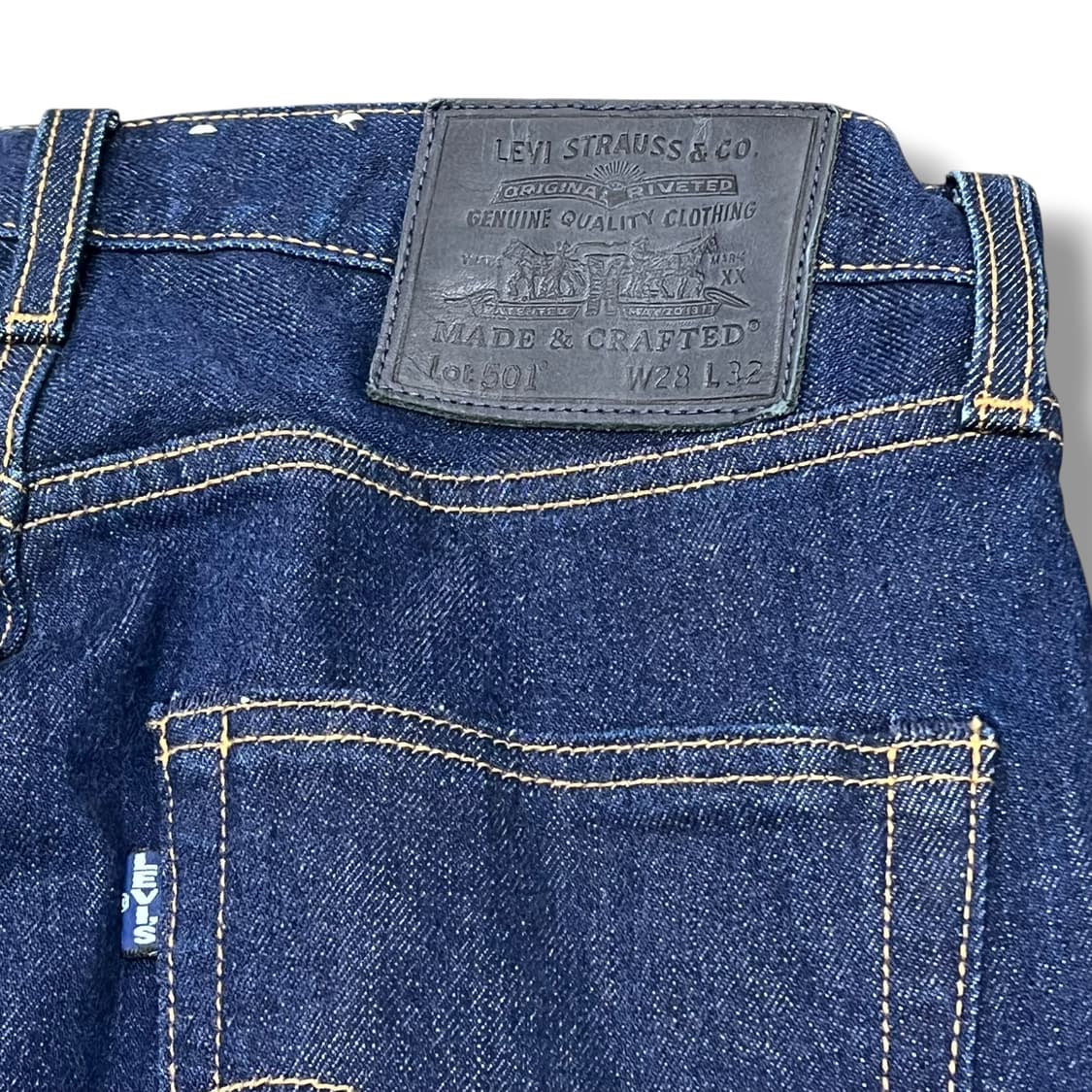 리바이스 501 생지 데님팬츠 s08581 상품이미지7