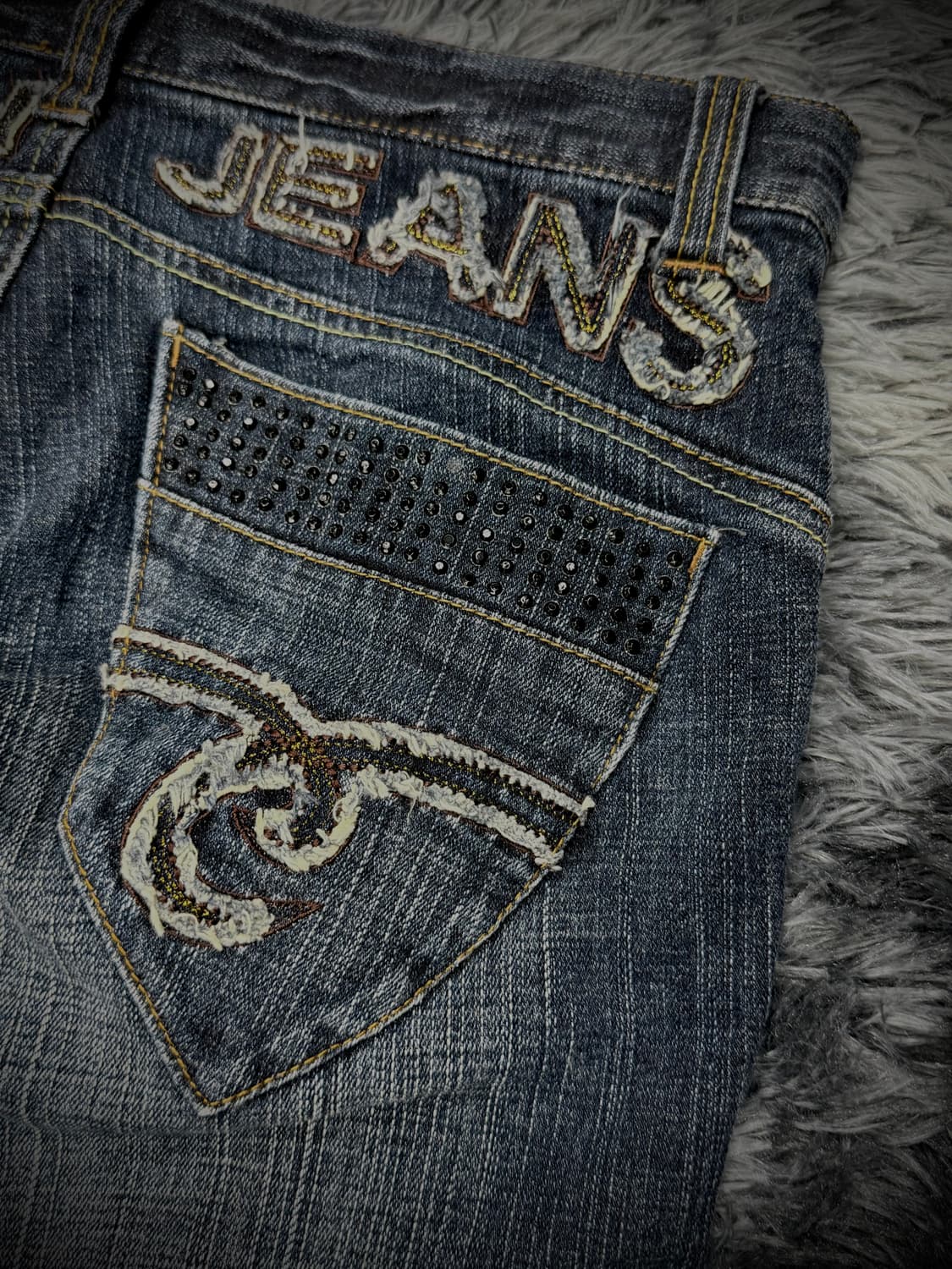 Oririn Jeans 워싱 부츠컷 데님팬츠 상품이미지8