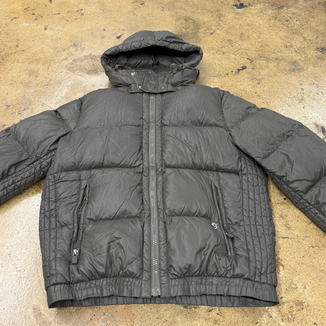 디젤 카키 숏패딩  상품이미지3