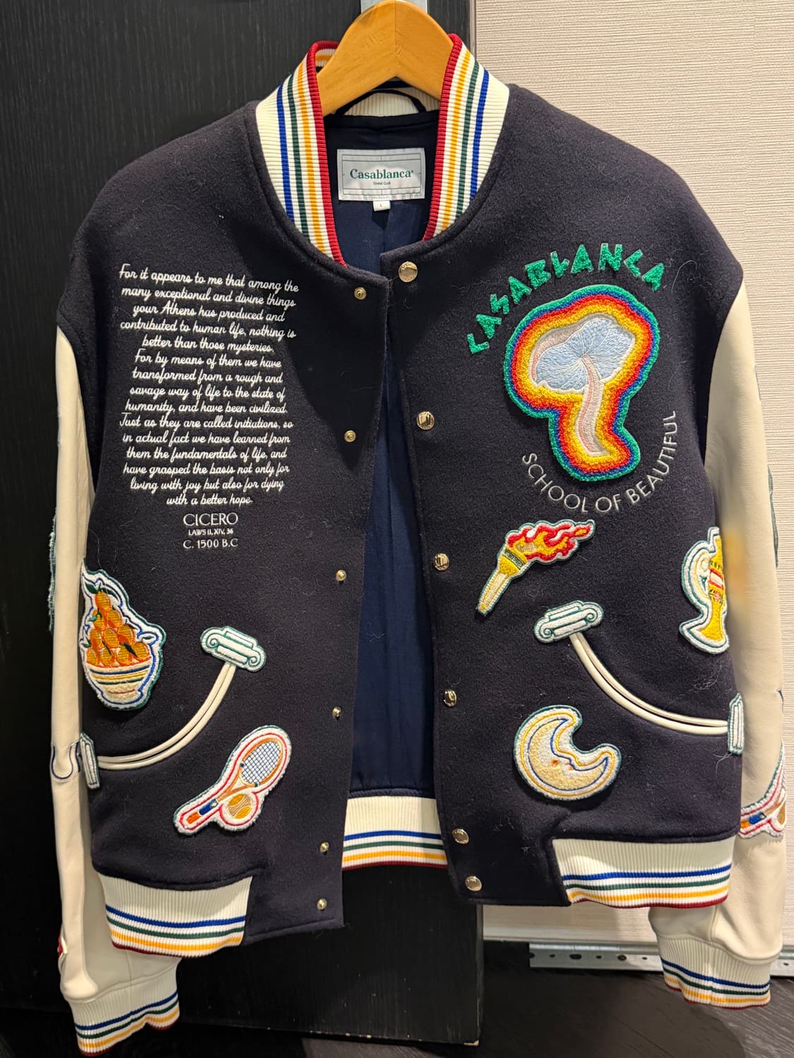 카사블랑카 봄버 재킷 상품이미지1