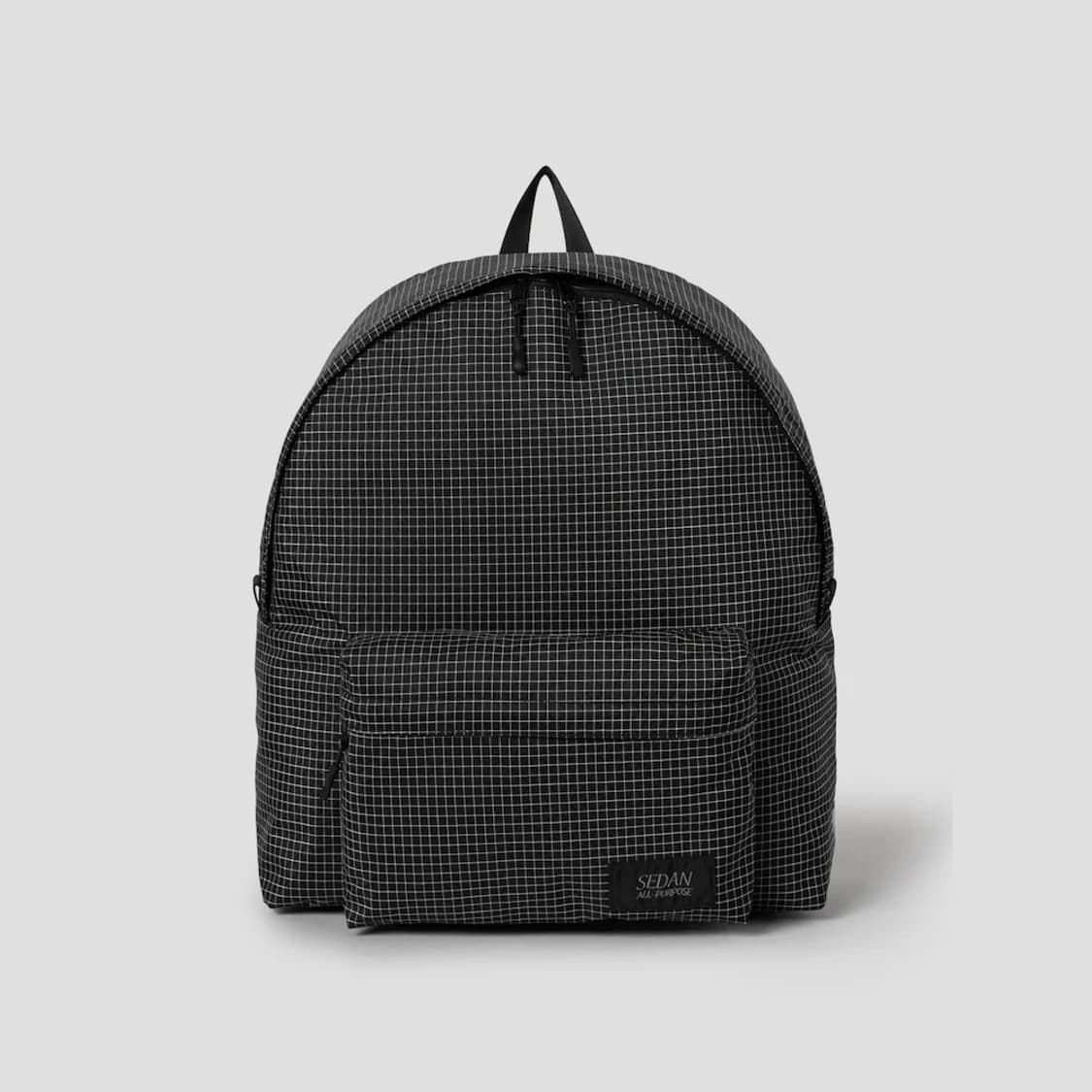 [FREE] 세단올퍼포즈 그리드 백팩 블랙 상품이미지1