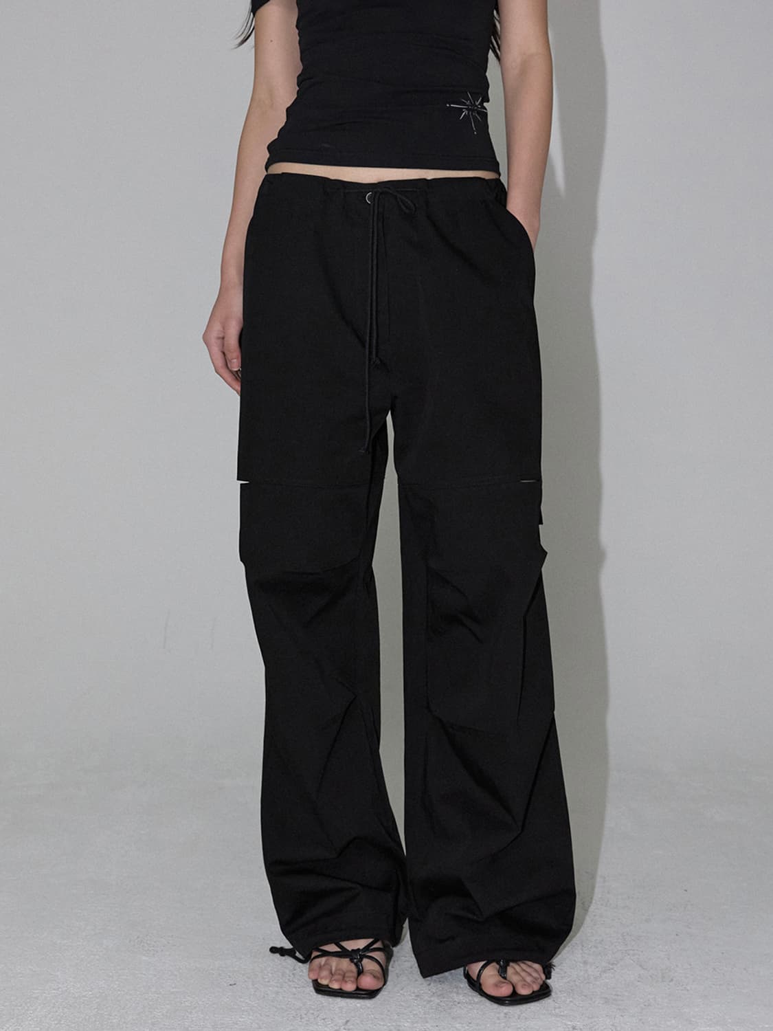 이네기 Organic Slit String Pants 상품이미지2
