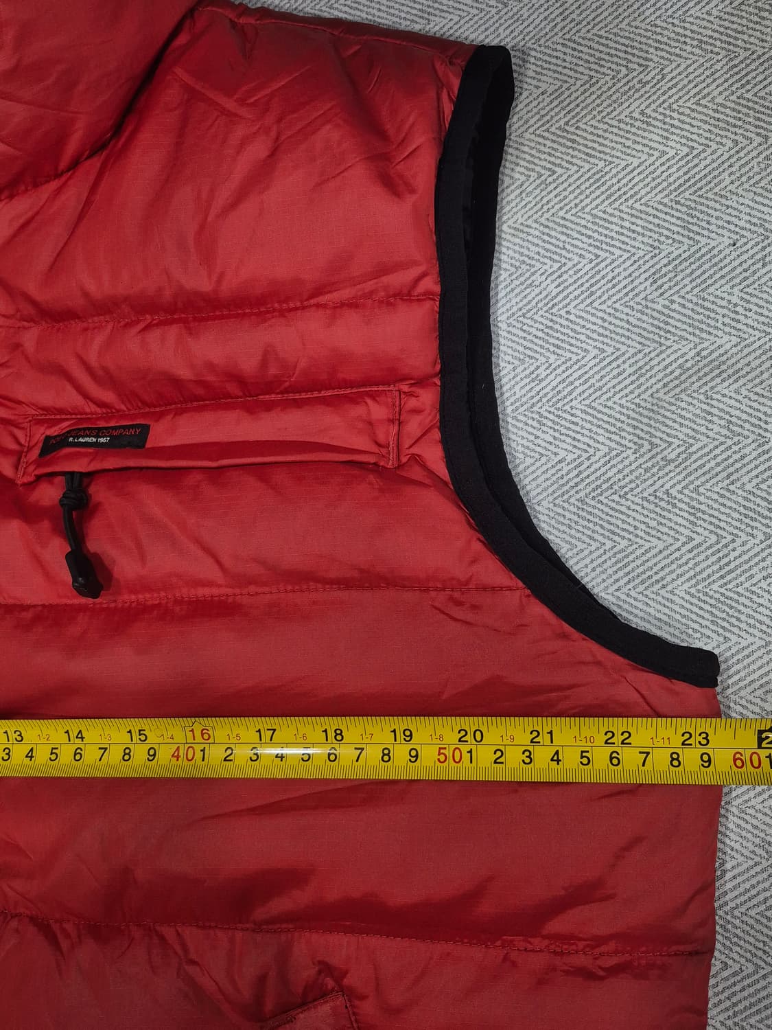 폴로진스 POLO JEANS 패딩 베스트 다운 패딩조끼 남성 95~100 상품이미지8