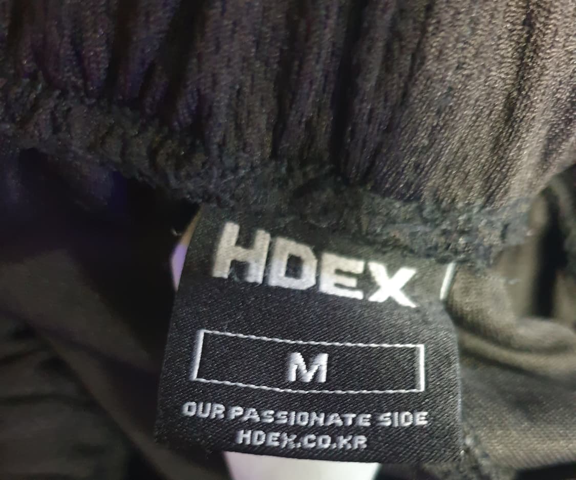 (단종매물) HDEX 바인딩 매쉬 트랙 오버 하프팬츠 블랙 (M) 상품이미지6