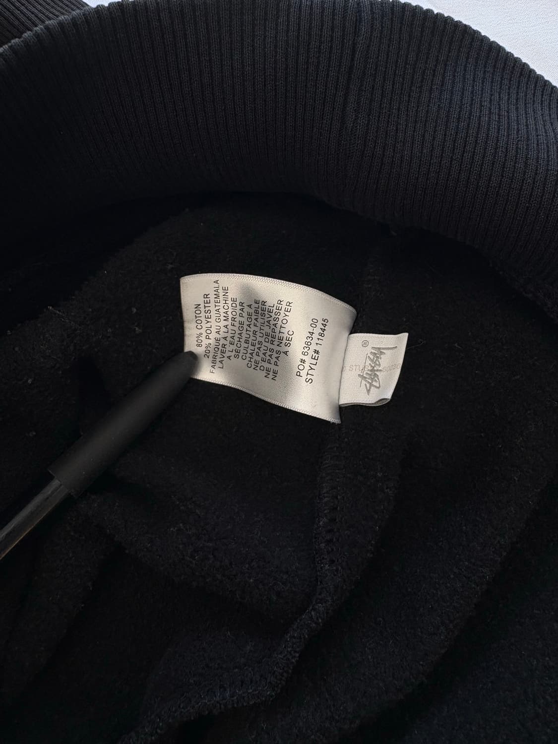 스투시 스포츠 자수 후드 상품이미지5