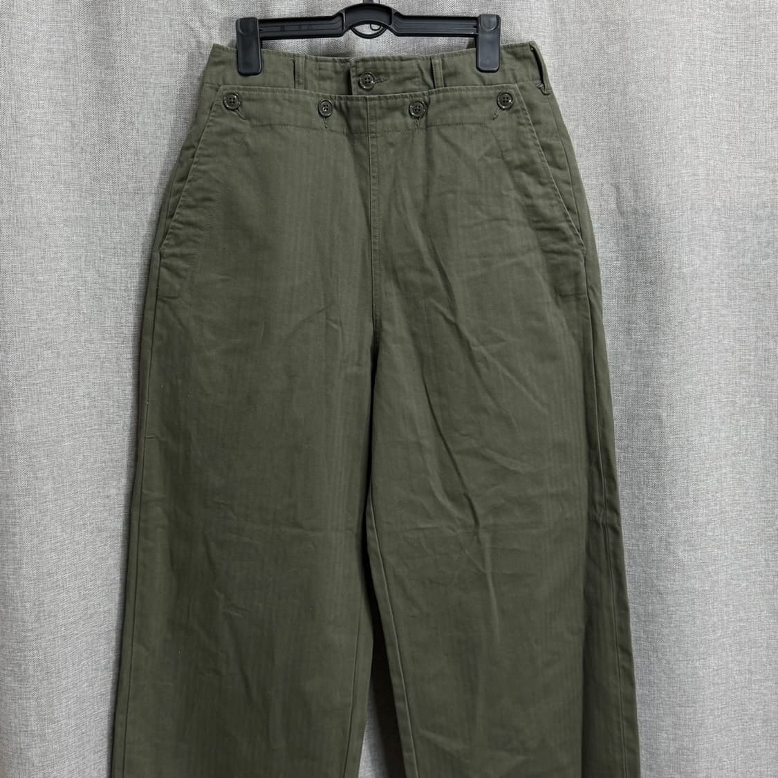 [29] 엔지니어드 가먼츠 헤링본 HBT 팬츠  와이드바지 상품이미지2