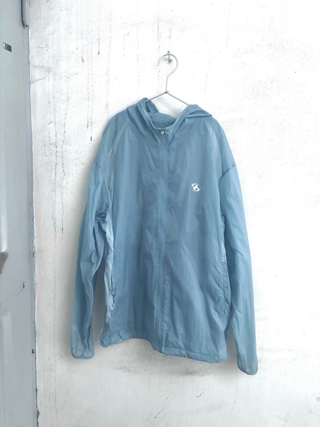 (실사O) 산산기어 24ss 패널드자켓 스카이블루 상품이미지2