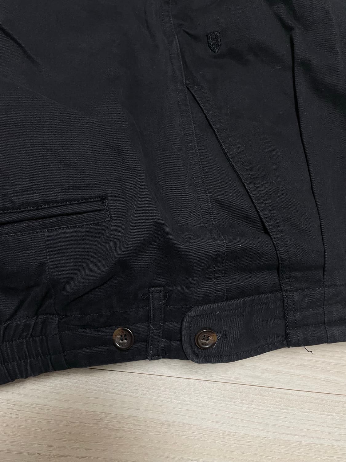 꼬모니노즈 세미와이드 투턱 치노팬츠 상품이미지3