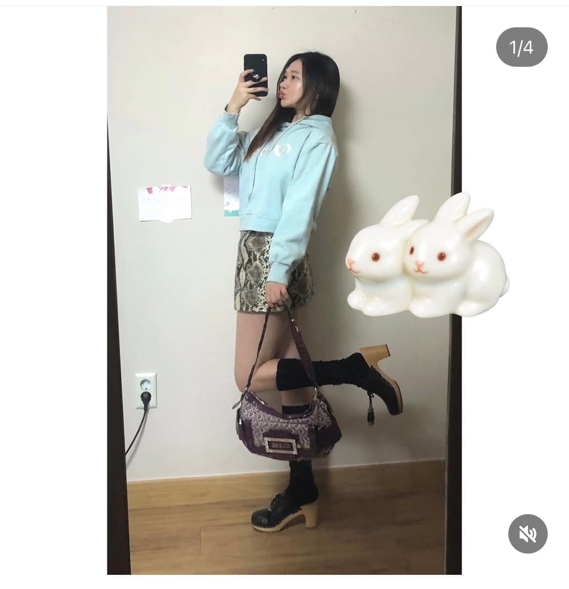 소가죽 우드 힐 🖼️  상품이미지5