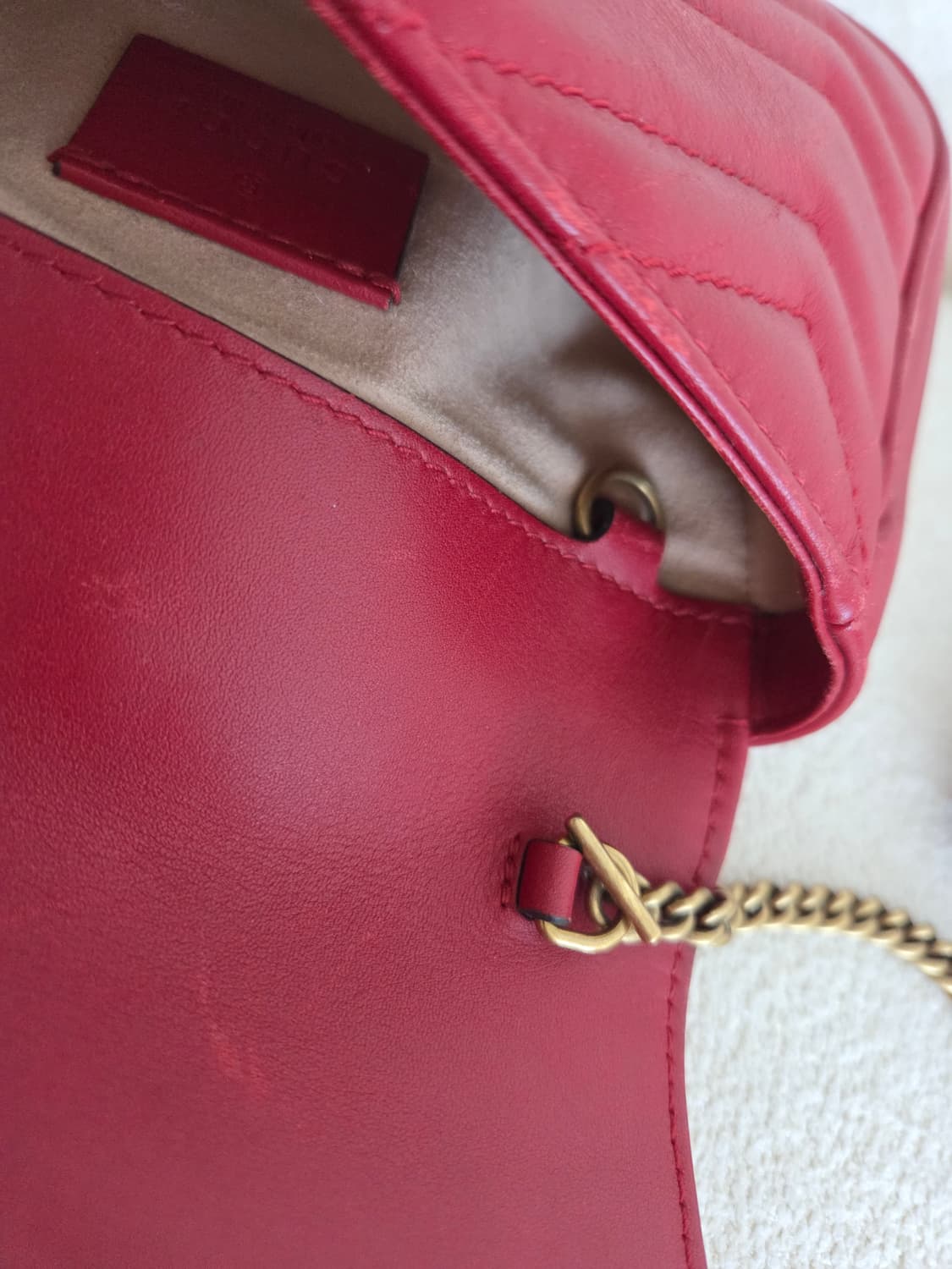 구찌 마몽  마틀라세 수퍼미니백 상품이미지5