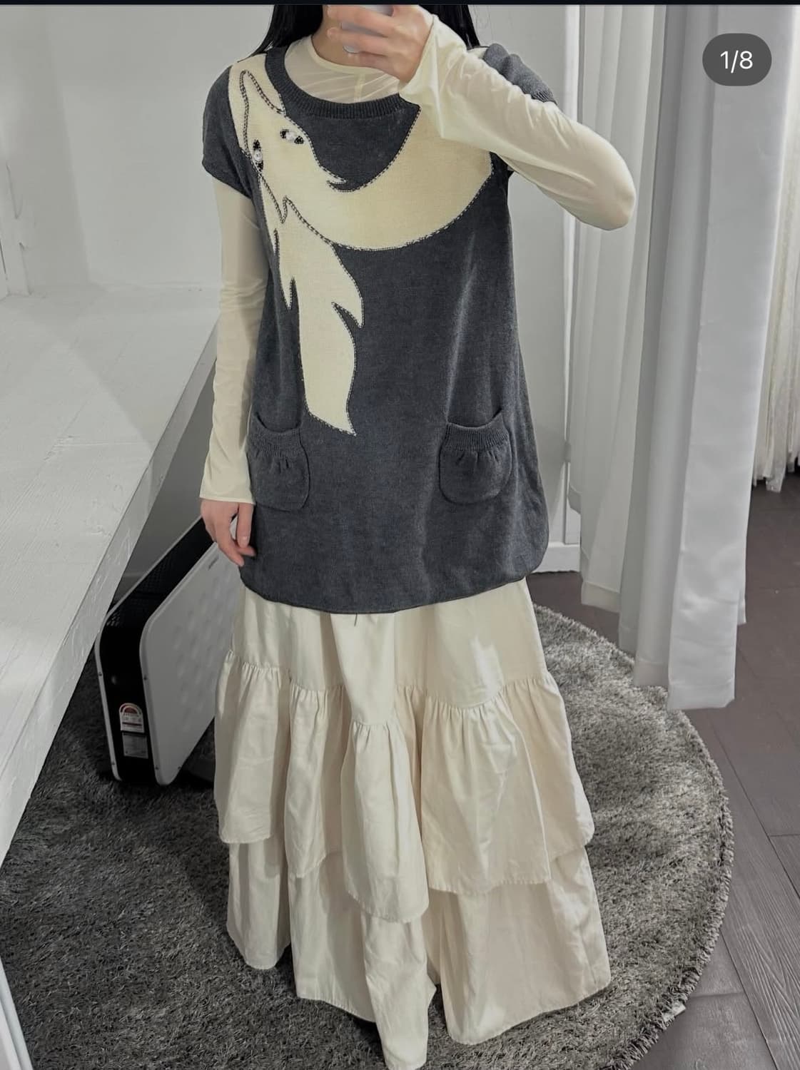 mori long skirt 상품이미지4
