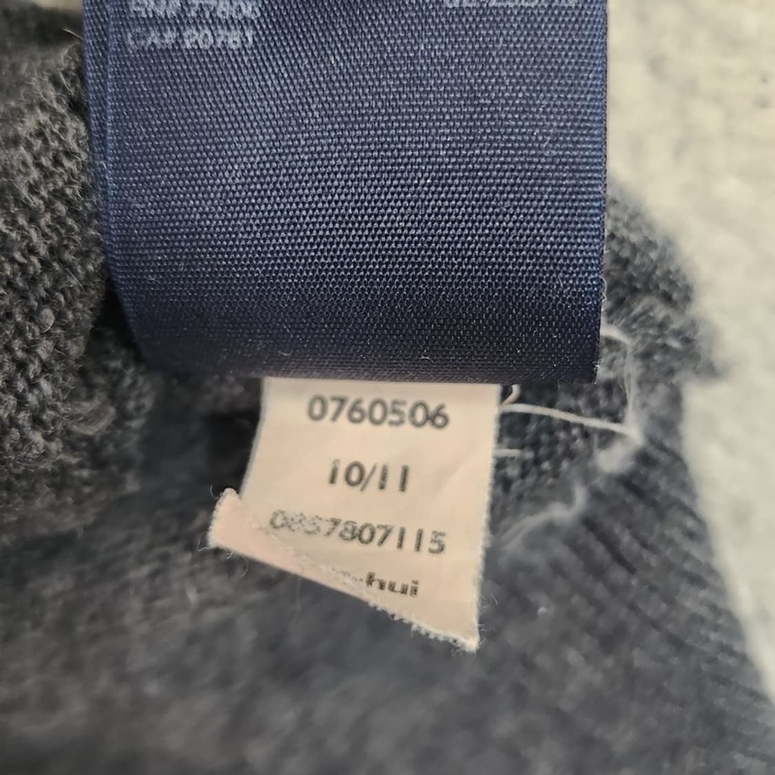 TOMMY HILFIGER 엘보패치 니트집업 상품이미지9