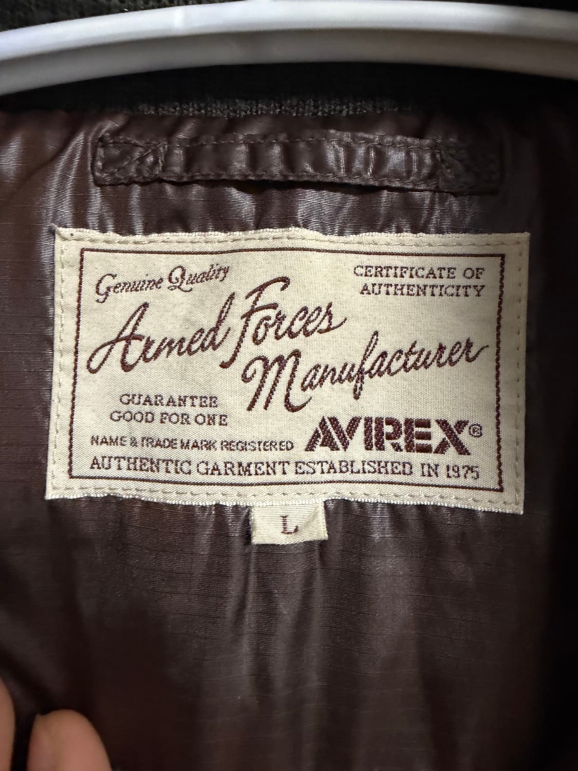 아비렉스 루트 66 패치 패딩 자켓 상품이미지3