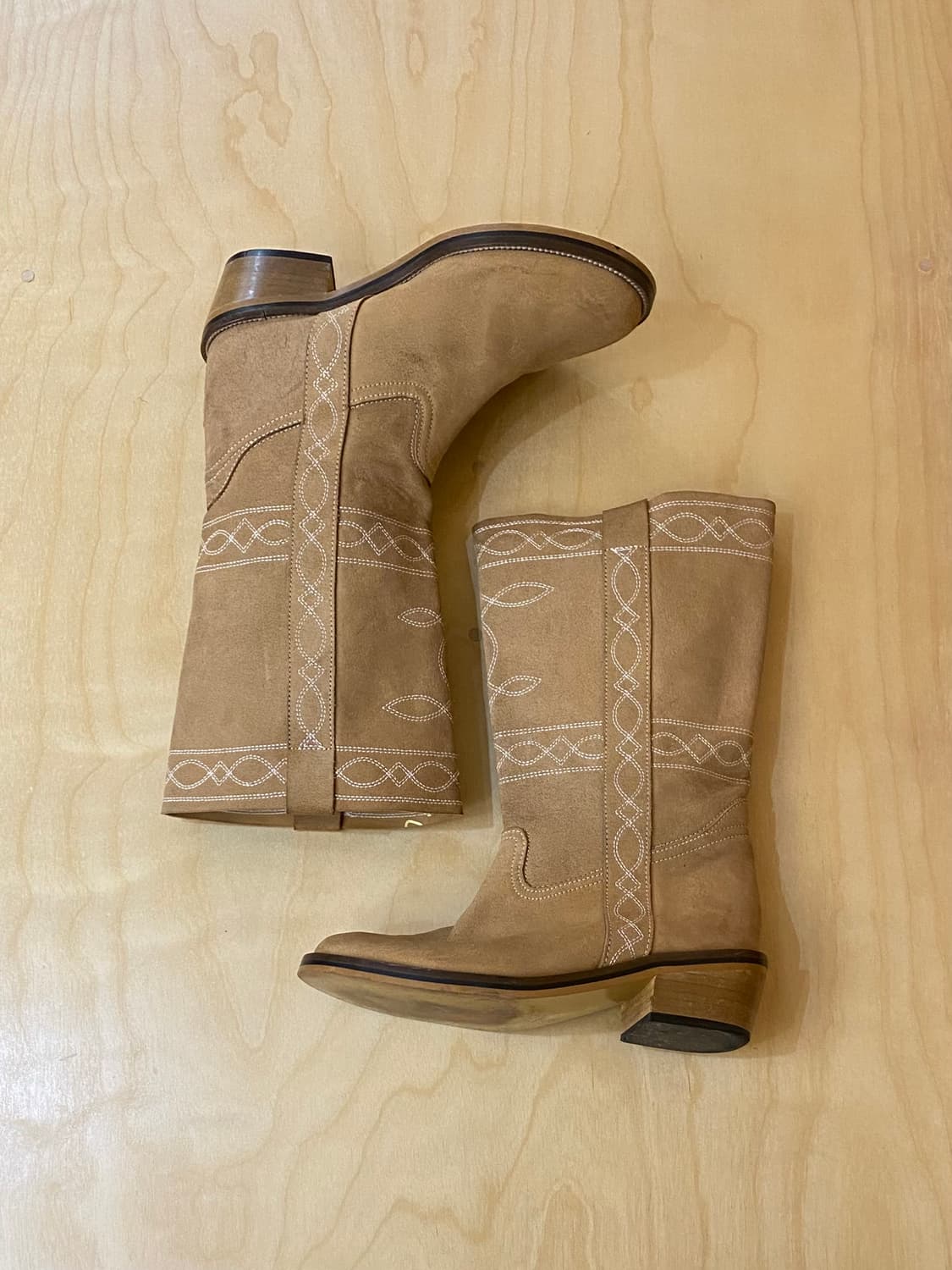 VTG suede western boots 스웨이드 웨스턴 부츠 상품이미지3