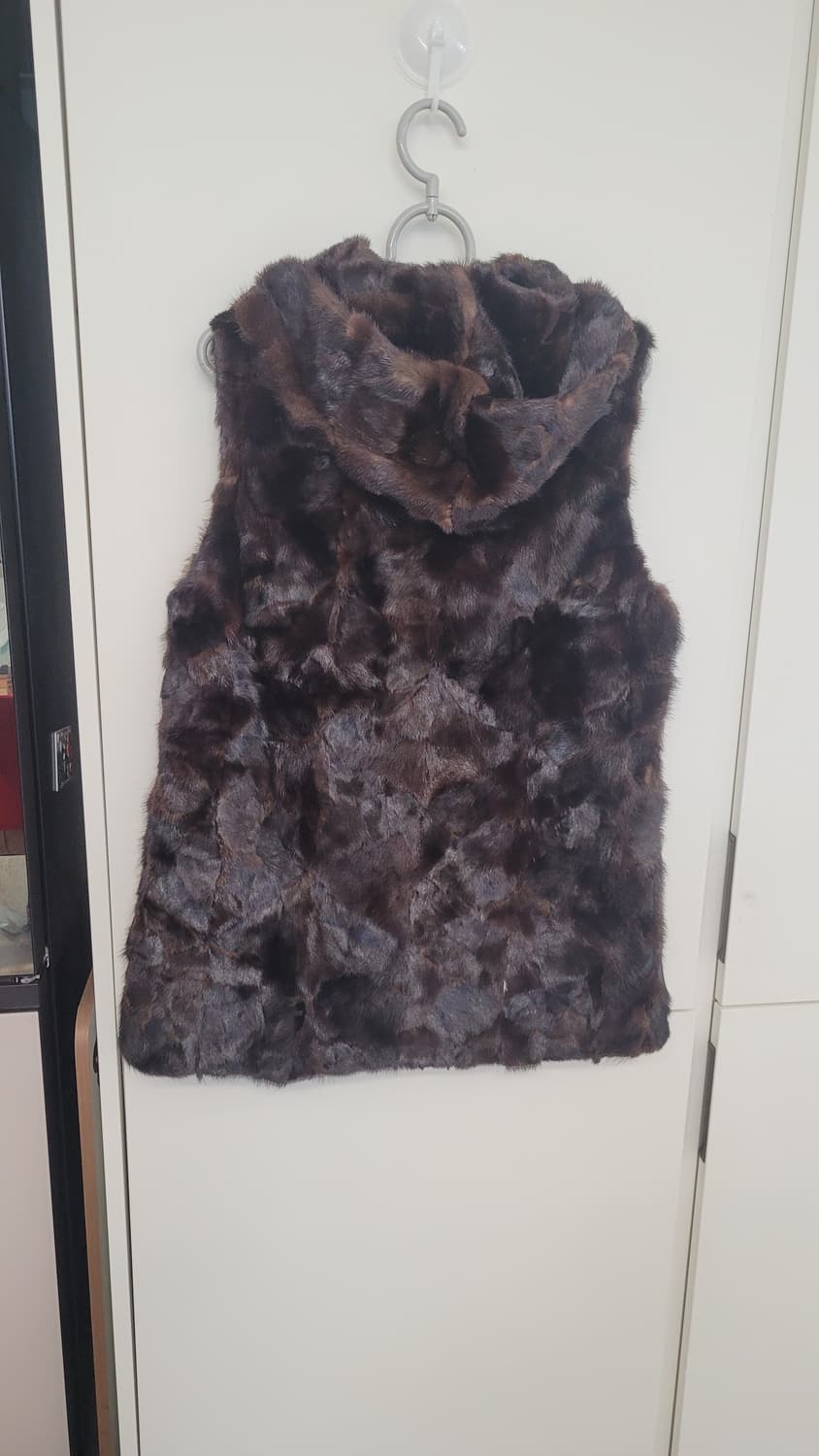 플라밍고  리얼 밍크 베스트-S사이즈 상품이미지4