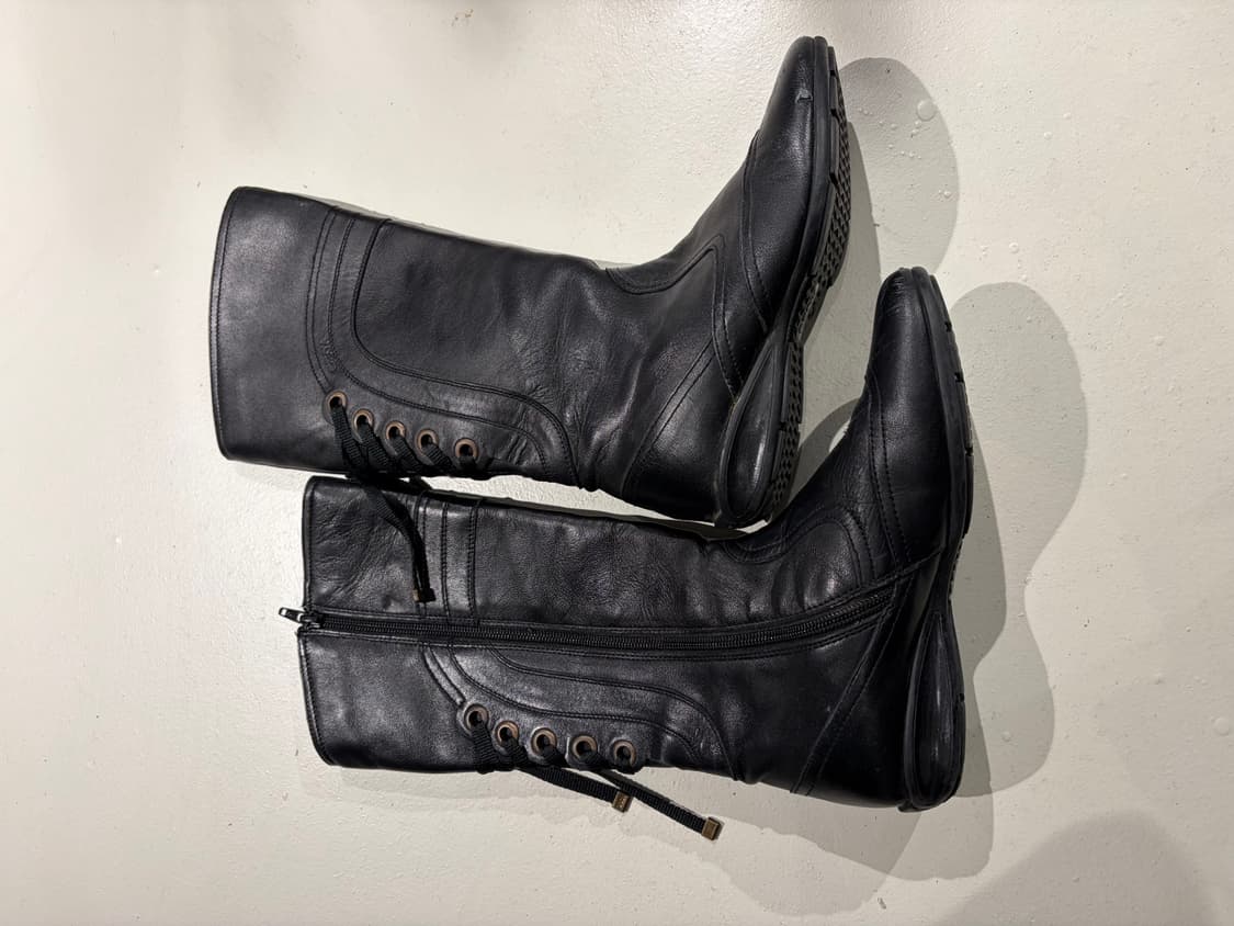 Geox 레더 사이드 지퍼 부츠 상품이미지6