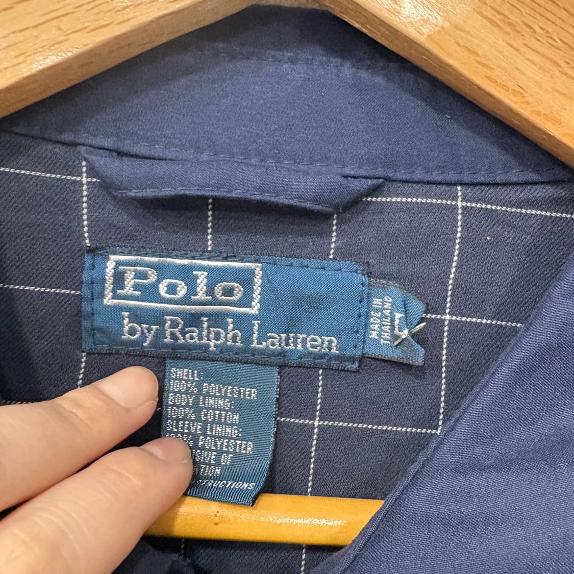 폴로랄프로렌 컬러 폴리쉘 바이스윙 재킷 상품이미지3