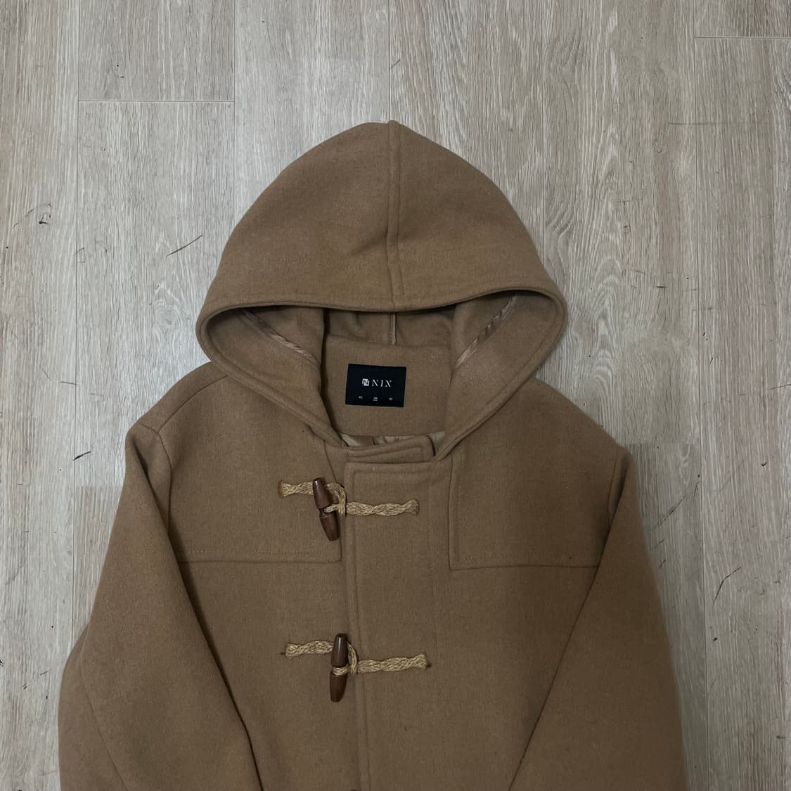 닉스 스탠다드 더플 후드 떡볶이코트 S(90) 상품이미지3