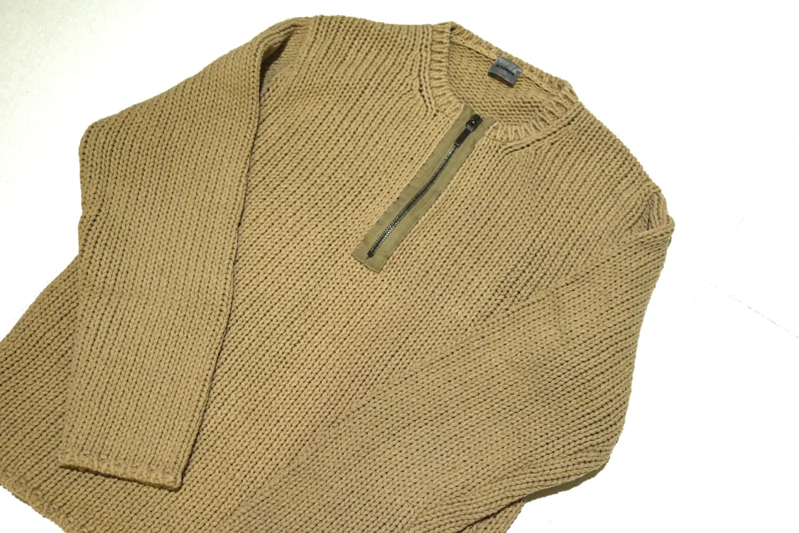 Jil sander 2000s low gage zip knit  상품이미지2