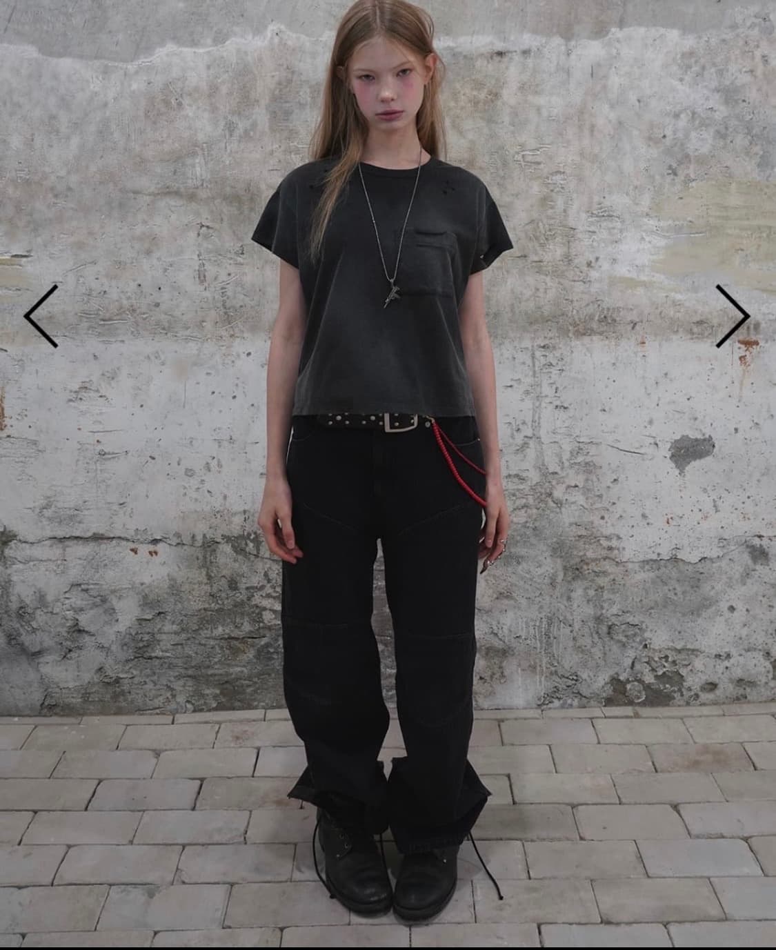 데어드 워싱 반팔 상품이미지1