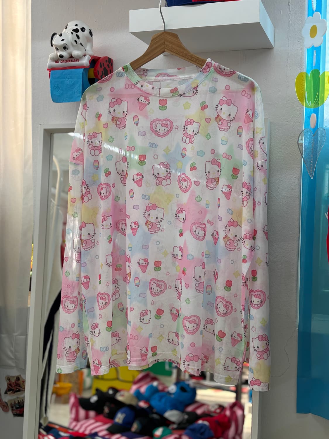 Deadstock Hello Kitty Mesh Top 상품이미지1
