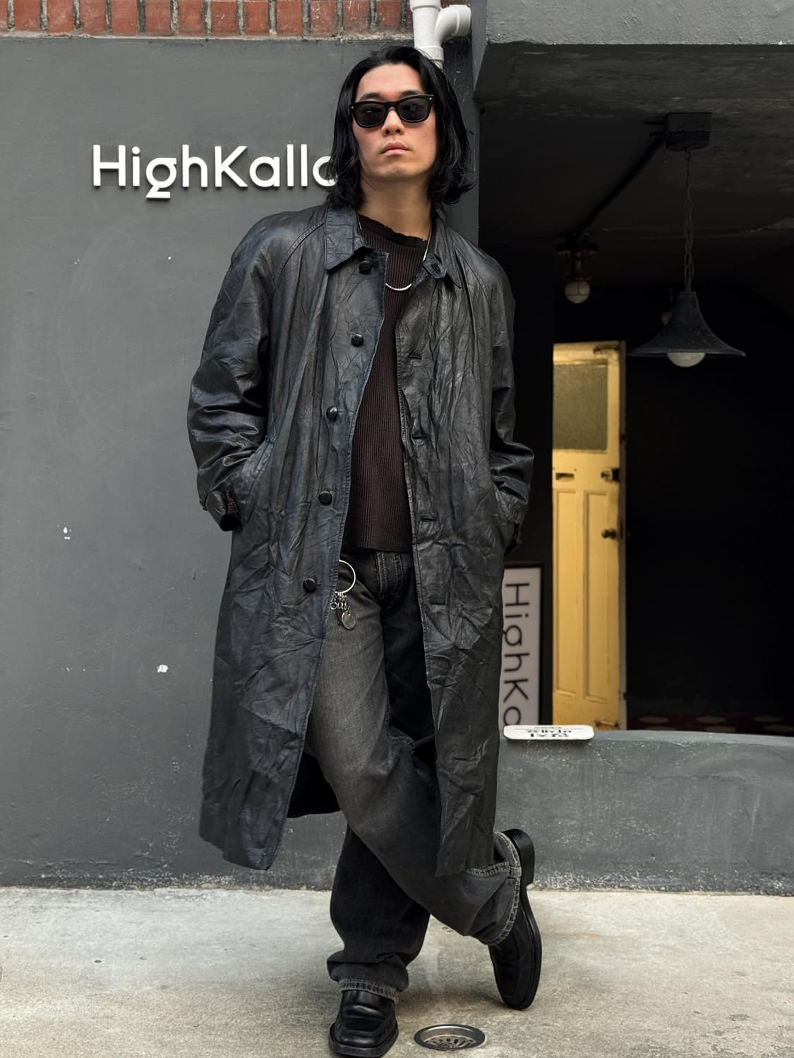 레더 코트 상품이미지2