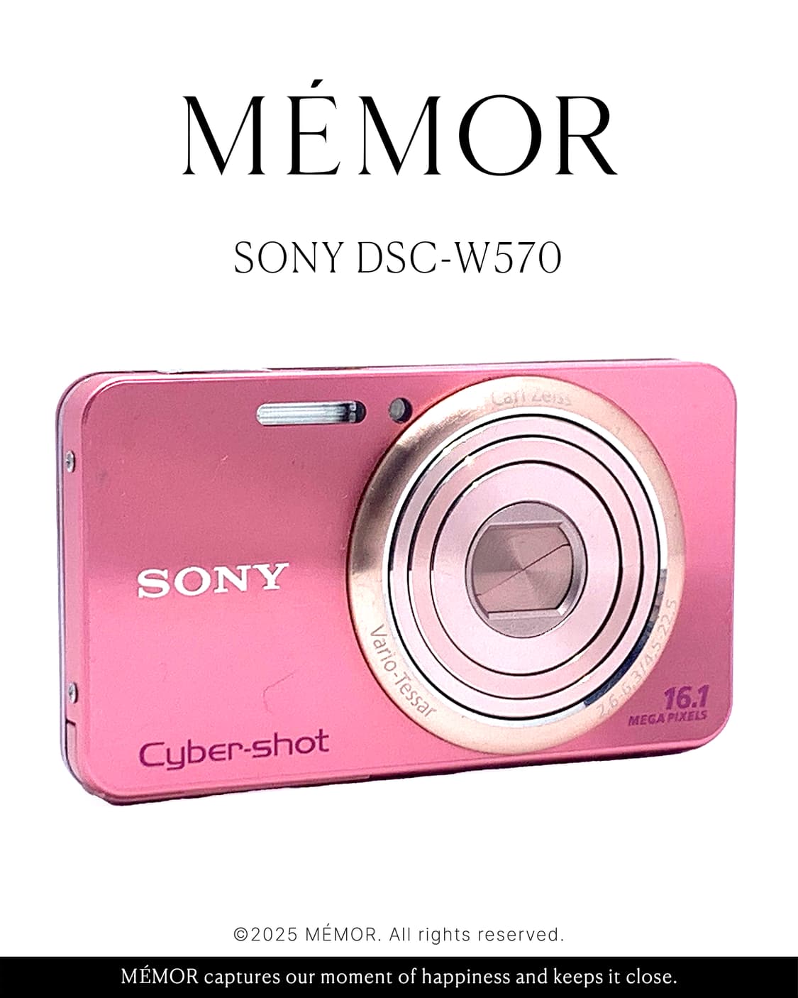 미니멀초경량♥️ SONY DSC-W570 소니 디지털 카메라 상품이미지2
